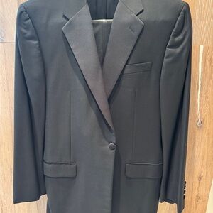 Hickey Freeman Elegant Black Tuxedo Jacket
